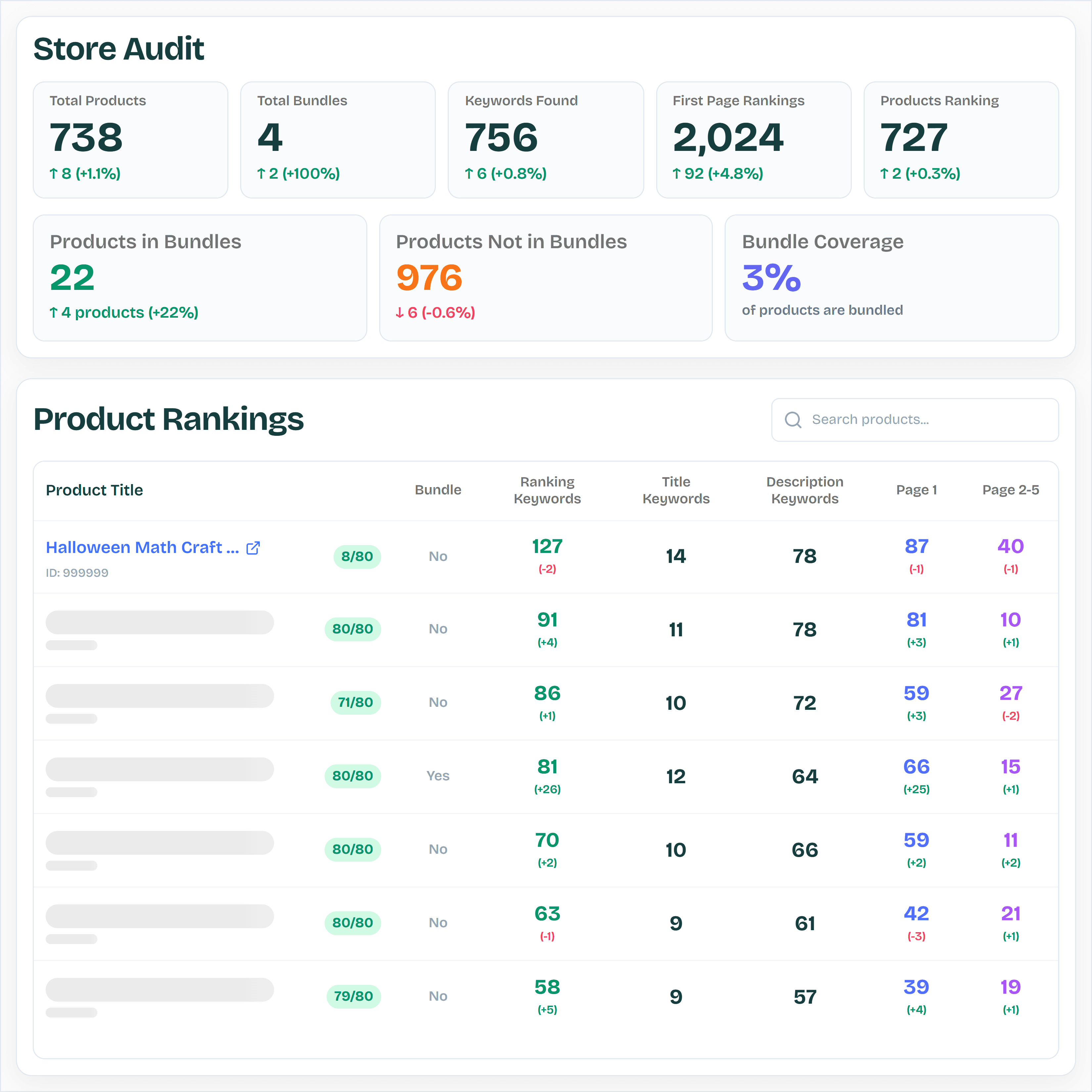 Store Audit preview